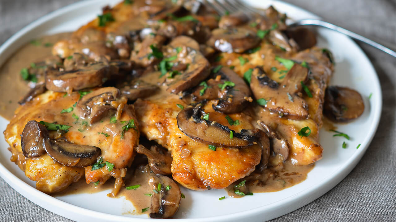 Chicken Marsala