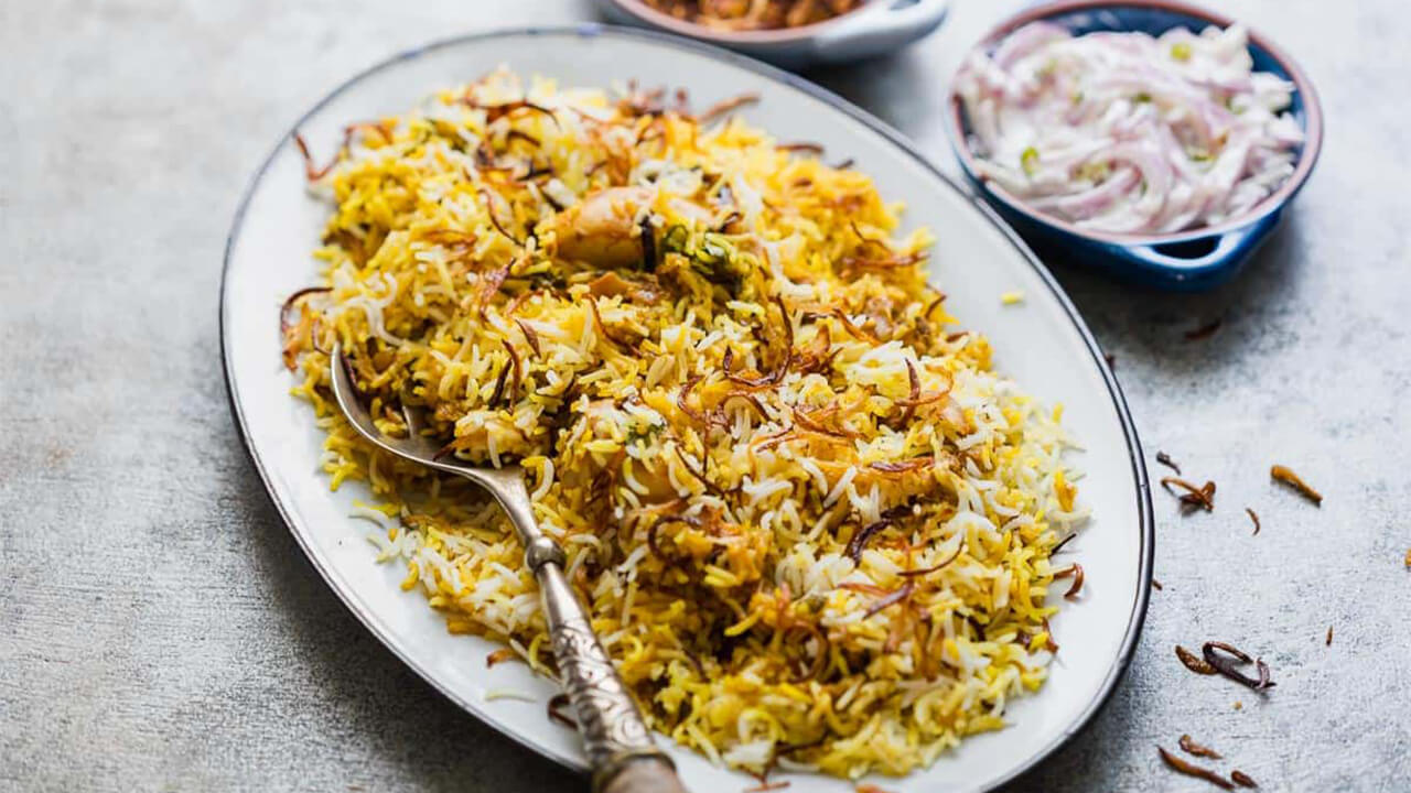 Hyderabadi Chicken Biryani