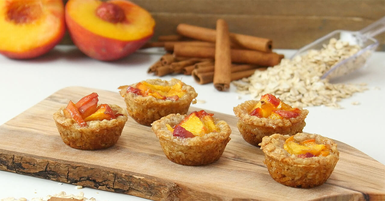 Mini Peach Cobbler