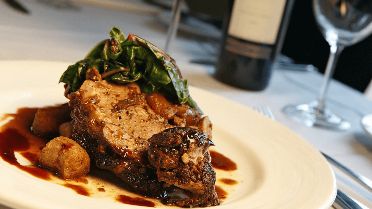 Pomegranate Braised Lamb